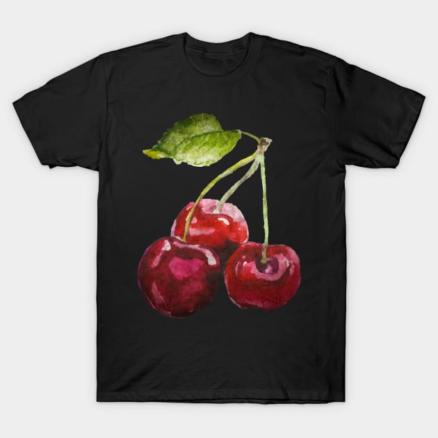 Cherry T-Shirt by Onceer